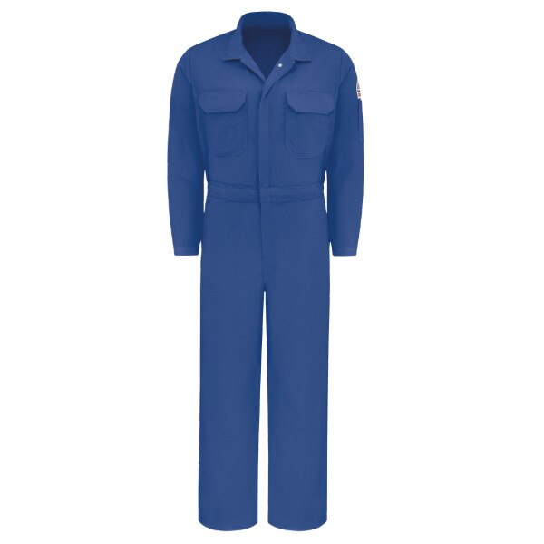 Bulwark Lightweight EXCEL FR ComforTouch Premium Coverall in Royal Blue